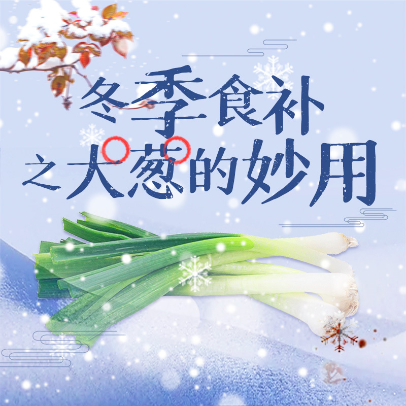 冬季食补之大葱的妙用
