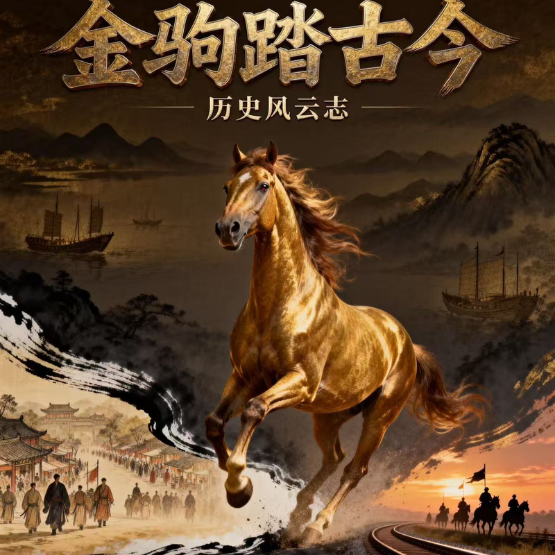金驹踏古今 历史风云志